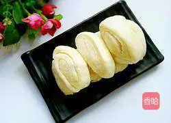 Illustration of how to make yam milk-flavored steamed buns 10