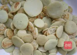 Vegetarian fried mung bean cake recipe 1