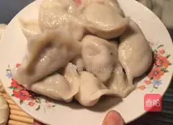 Illustration of how to make celery and mutton dumplings 11