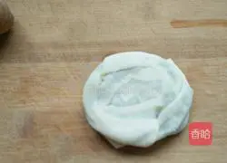 Illustration of how to make dumpling skin version of scallion pancake 11