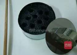 Illustration of how to make fried rice with honeycomb charcoal 8