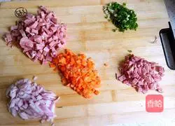 Illustration of how to make fried rice 2
