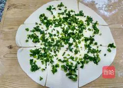 Illustration of how to make scallion pancake 4