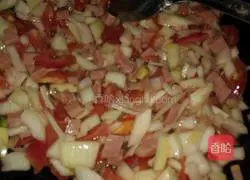 Illustration of how to make fried noodles 4