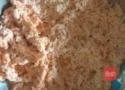 Illustration of how to make vegetable juice dumplings 8