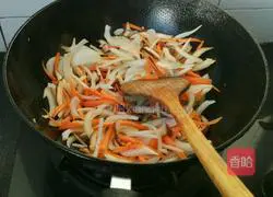 Illustration of how to make fried noodles 7