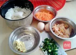 Egg Fried Rice Recipe Illustration 1