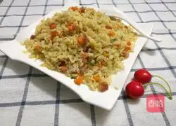 Egg Fried Rice Recipe Illustration 7