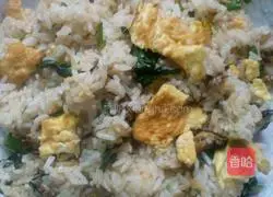 Illustration of how to make soy duck neck fried rice 6