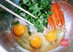 Illustration of how to make celery and carrot soft cakes (home-style version) 4