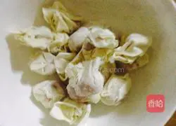Illustration of how to make Su-style wontons 1