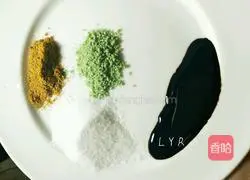 Illustration of making oatmeal dumplings 3