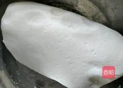 Black sesame...Illustration of how to make glutinous rice balls 1