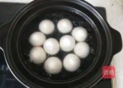 Illustration of how to make glutinous rice balls 6