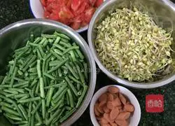 Illustration of braised noodles 4