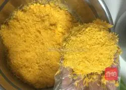 Illustration of making mashed potato cake 8