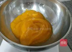 Illustration of how to make chive pumpkin cake 5