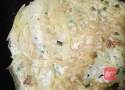 Potato shredded egg pancake recipe 5
