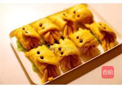 Crab? Illustration of how to make steamed buns 12