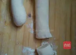 Illustration of how to make tofu steamed buns 7