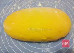 Pumpkin Illustration of how to make steamed buns 8