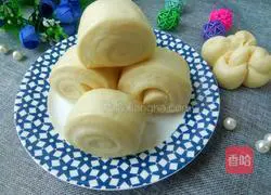 Milk-flavored steamed buns Practice illustration 11