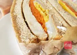 Illustration of how to make fat-reduced sandwiches 7