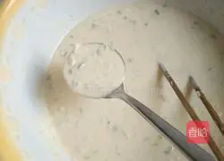 Illustration of how to make green onion egg pancake 6