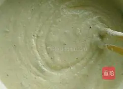 Illustration of making bean dregs and green onion cake 3