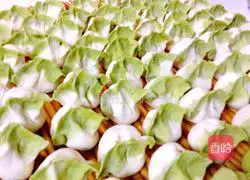 Illustration of how to make jade cabbage dumplings 11