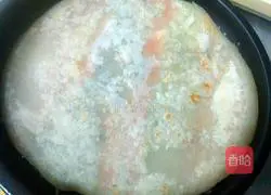 Illustration of how to make colorful vegetable pancakes 8