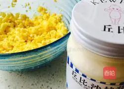 Big mouth croissant - cheese, egg and meat sandwich recipe 3