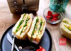 Simple Sandwich Recipe Illustration 14