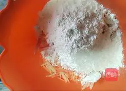 Potato, carrot and ham cake recipe 3