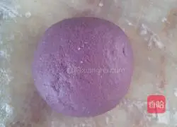 Illustration of how to make purple sweet potato buns 4