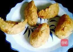 Illustration of how to make rice dumplings 17