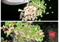 Illustration of how to make squid fried rice 2