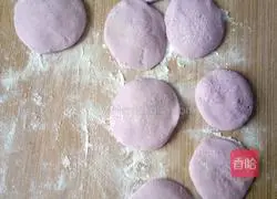 Illustration of how to make purple sweet potato glutinous rice cake 6