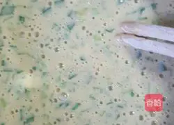 Milk celery egg pancake recipe 5