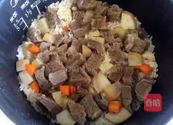 Illustration of Beef Braised Rice 11