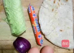 Illustration of home-style fried pancakes 1