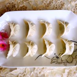 Double fold dumpling wrapping method