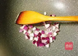 Illustration of how to make eel fried rice 6