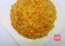 Illustration of how to make egg fried rice 6