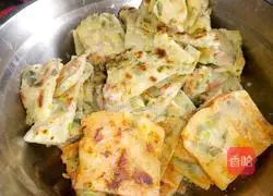 Illustration of how to make rural sauce-flavored pancakes 10