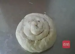 Illustration of how to make green onion and sesame layer cake 8