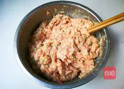 Illustration of how to make steamed buns and meatballs 12