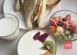 Illustration of how to make a sandwich 10