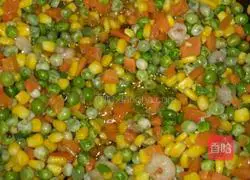 Illustration of home-style egg fried rice 4