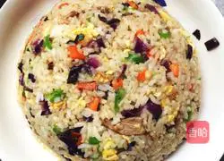 Vegetable Fried Rice Recipe Illustration 5